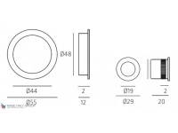 Фото дверной ручки модель U199 от VENEZIA