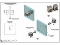 Фото дверной ручки модель P19C20 от VENEZIA