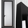 Межкомнатная дверь из серии Мистика (Эмаль) модель MS 7 Чёрный