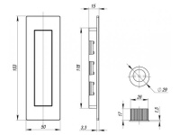 Фото дверной ручки модель SH010 URB ARMADILLO от Серия SH