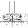 Купить дверную петлю TECTUS TE 640 3D A8 ДО 160 КГ в Минске
