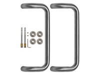 Фото дверной ручки модель PH-25-25/300-INOX от FUARO