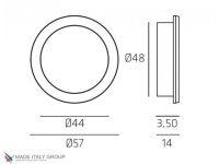 Фото дверной ручки модель U155 от VENEZIA