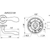 Фото дверной ручки модель BAROCCO от FUARO