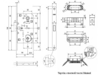 Защёлки MEDIANA POLARIS ПОД КЛЮЧ купить в Минске