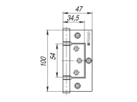 Купить дверную петлю СЕРИЯ 300-2BB 100 в Минске
