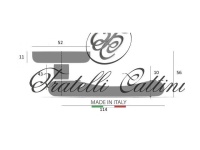 Фото дверной ручки модель NEVADA КРУГ от FRATELLI CATTINI