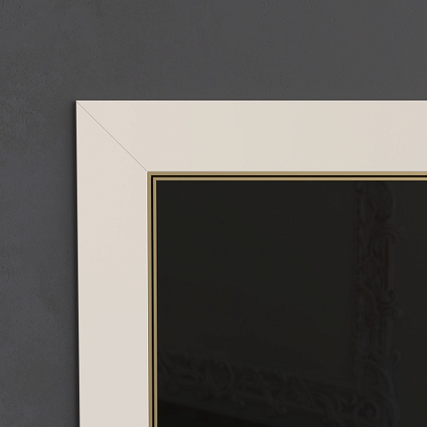 Алюминиевая дверная коробка и плоский наличник