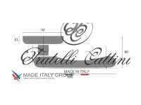 Фото дверной ручки модель GOCCIA от FRATELLI CATTINI