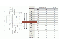 Купить дверную петлю E01150.14. 3-D