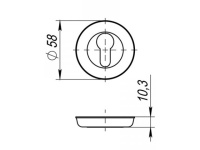 Фото дверной накладки модель EВРОНАКЛАДКА SM