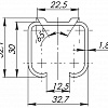 Фото раздвижной системы модель Верхняя направляющая COMFORT R от ARMADILLO
