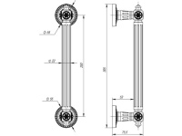 Фото дверной ручки модель MATADOR PULL CL от Серия CLASSIK