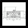 Купить дверную петлю TECTUS TE 640 3D ДО 200 КГ в Минске