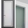 Межкомнатная дверь из серии Мистика (Эмаль) модель MS 14 Белый
