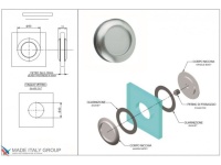 Фото дверной ручки модель 6012-60 от VENEZIA