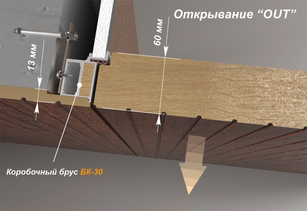 Коллекция скрытых дверей Древпром "INVISIBLE"