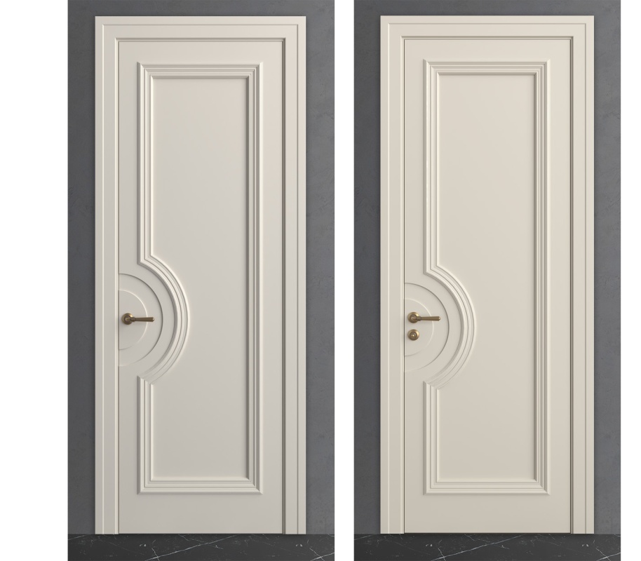 Межкомнатная дверь из REMIX (Эмаль) модель RM60 Ral 9010