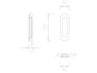 Фото дверной ручки модель 1696 TUPAI от TUPAI