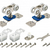 Комплект роликов для раздвижных дверей DIY COMFORT 60/4 KIT
