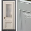 Межкомнатная дверь из серии Камея (Эмаль) модель ЛЧ53-С Ral 7035, Ral 9010, Белый