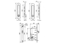 Фото дверной ручки модель SL-011 от PUNTO