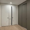 Скрытые двери c алюминиевой кромкой
