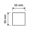 Фото дверной ручки модель GLAMUR 1555/016 от LINEA CALI